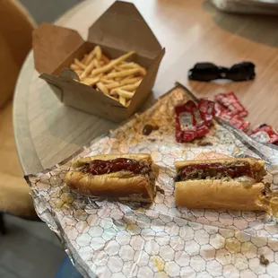 Classic and regular fries