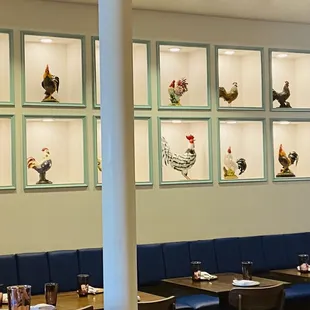 Chicken and Rooster Wall