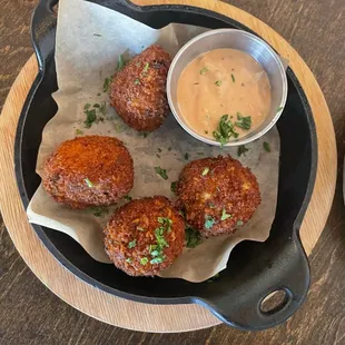Crab Fritters