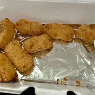 Mac and cheese bites- meh