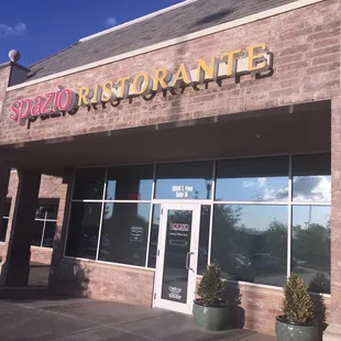 Nice and clean store front.