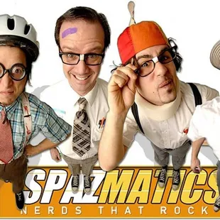 a group of people with hats and glasses