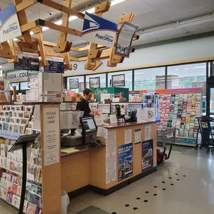 Post office inside