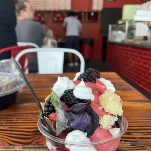 Blackberry Opal Sundae