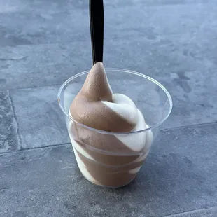Straightforward and delicious soft serve
