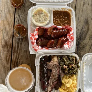 J&amp;D BbQ and Bernal BBQ equally delicious ! And of course great beer!