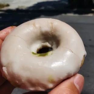 Lemon glaze donut