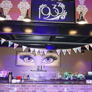 Our birthday/adoption party inside prohibition