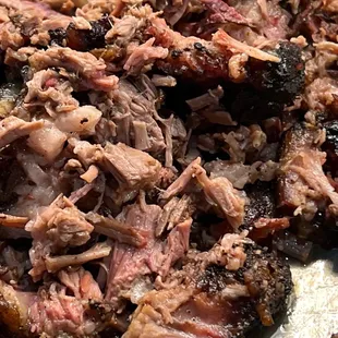 White oak smoked tender juicy brisket (moist)