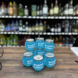 Our new Blue Buzz Balls are here, the perfect mix of fun and flavor. Grab yours today!