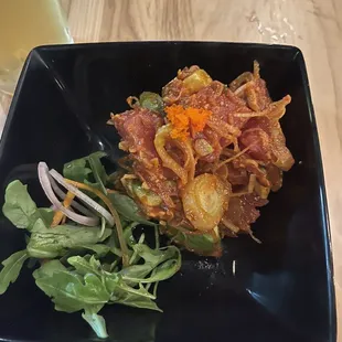 Tuna tartare. Fantastic