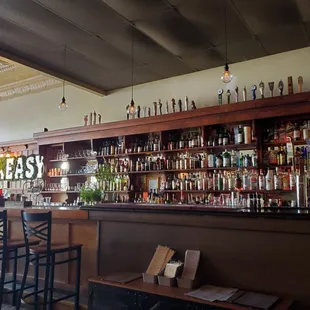 View of bar