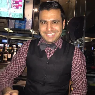 My favorito bartender at Speaking Rock...JR