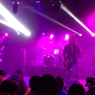 Checking out a Nirvana tribute band.