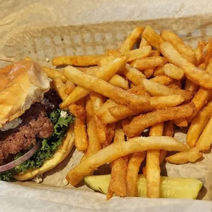 Black and Blue Burger