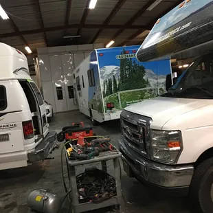 Cruise America RV rentals choose Spec Autobody for all their repair work