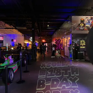 Name in Lights &amp; Uplighting to enhance the venue space