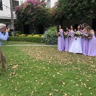 Photography - Photographer Rob getting some amazing shots of the bride &amp; her bridesmaids