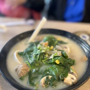 a bowl of soup