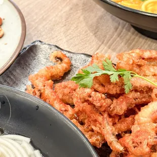 A12. Salt &amp; Pepper Calamari Tentacles @lesminaddio