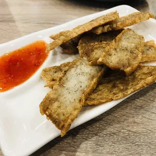 A08. Pan-Fried Fish Cake /