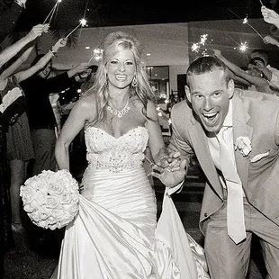 Want to end your wedding in style? We will help you leave in style!