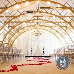 Modern Indian Wedding -Burgundy and platinum  Kapok Special Event Center