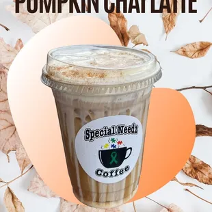 a cup of pumpkin chai latte