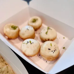 Soupy Pan Fried Pork Buns