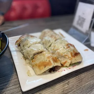 Beef pancake