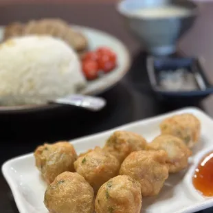 B75. Chiu Chow Deep Fried Shrimp Balls