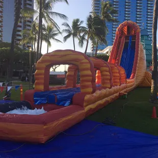 Volunteering at the annual Polar Plunge fundraiser event