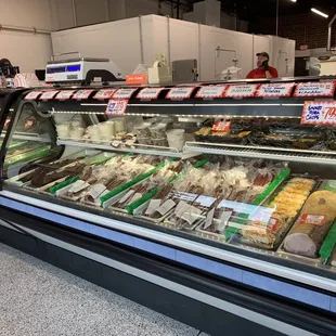 Meat counter At Special T meats
