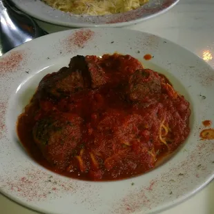Spaghetti and Meatballs