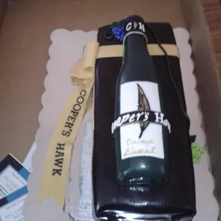 Birthday cake 2013 coopers hawk winery