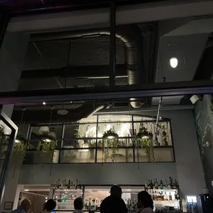 Vibes. Open door/wall