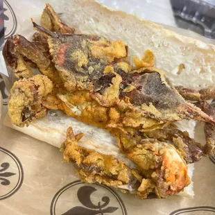 soft shell po'boy