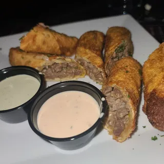 Wally's Cheesesteak Egg Rolls