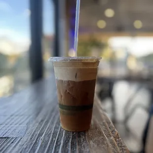 Pumpkin Cold Foam Iced Coffee