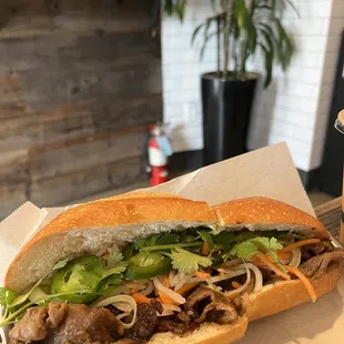 Pork Banh Mi Sandwiches