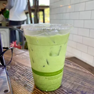 Iced Matcha Latte