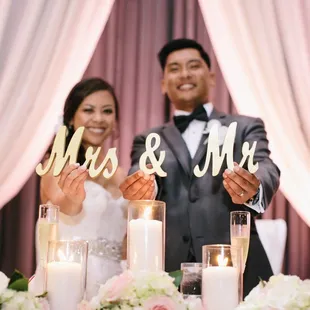 Mr. and Mrs.  PC: Pinky Photography
