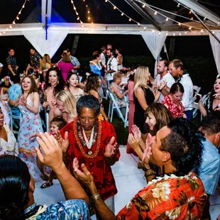 The dance floor was always packed!