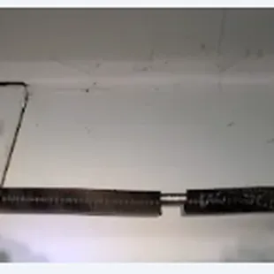 Old and broken spring.