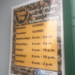 Hours November 2021