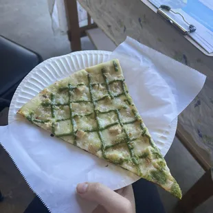 Pesto Menu Pizza