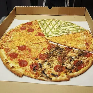 A variety of slices in less than two minutes