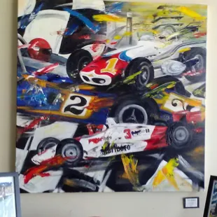 Yes, it's Speedway so of course you'll find Artwork for race fans too.