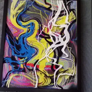 Abstract art here as well.