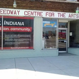 Speedway Centre for the Arts on corner of Main &amp; 16th in Speedway currently.